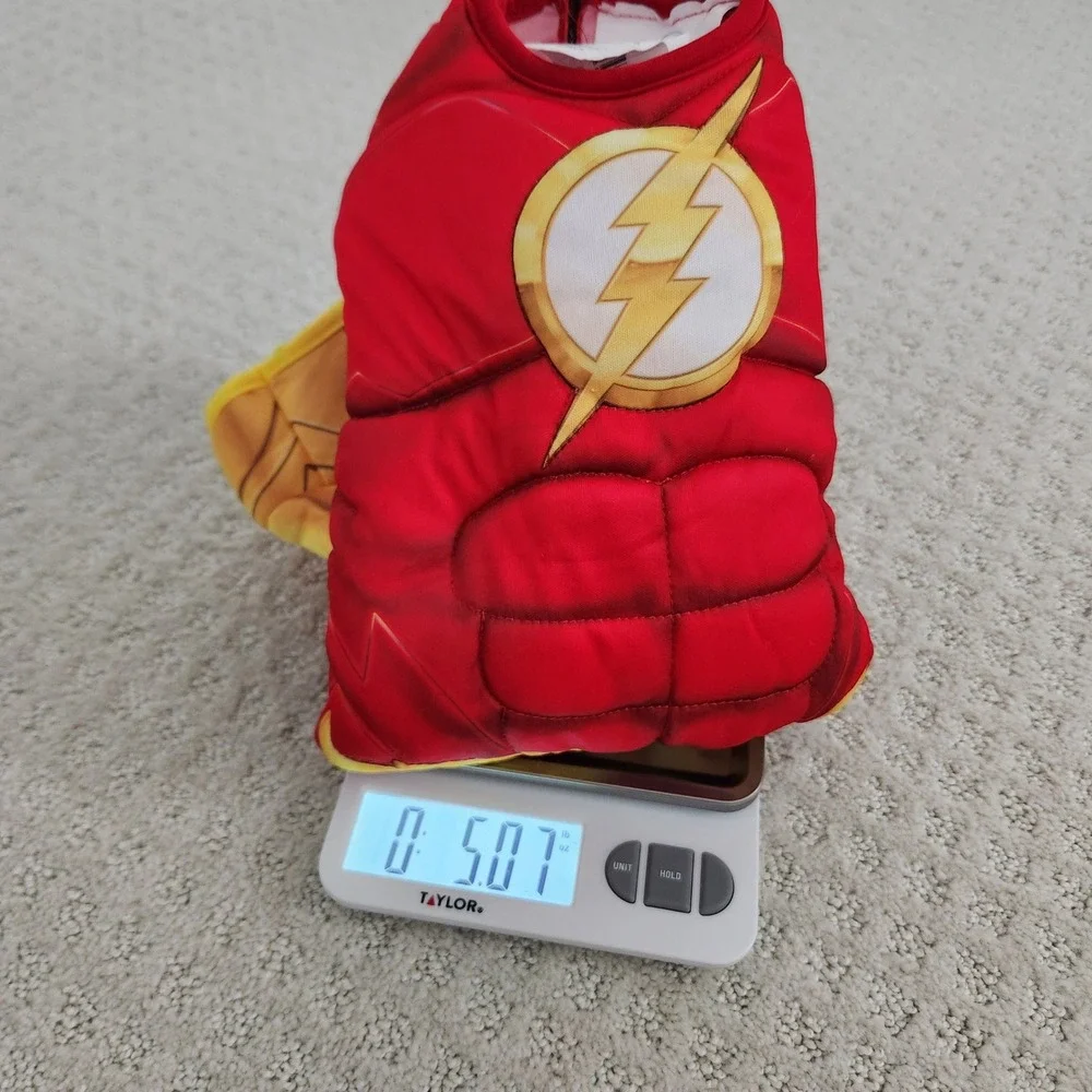 DC Comics The Flash Muscle Chest Costume Toddler Boys Size 2T